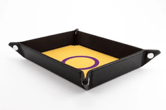 Fold Up Dice Velvet Tray - Pride Intersex